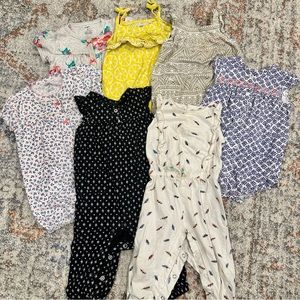 Lot 9 Month Rompers